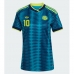 Camiseta Colombia James Rodriguez #10 Segunda Equipación Replica Mundial 2026 para mujer mangas cortas